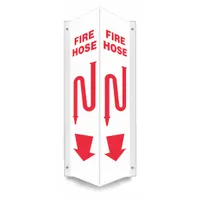 Safety Sign: PETG, Mounting Holes Sign Mounting, 24 in x 7 1/2 in Nominal Sign Size, 0.06 in Thick
