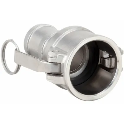 OEM Cam and Groove Coupling: 2 in Coupling Size, 250 psi Max. Working Pressure @ 70 F - Type C Stainless Steel Cam & Groove Fittings