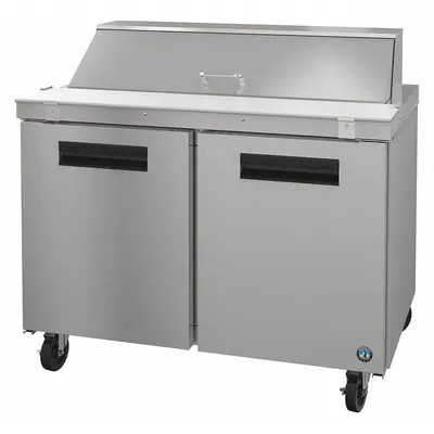 HOSHIZAKI SR48B-12 Refrigerated Prep Table, 12 cu ft, 2 Doors - Refrigerated Prep Tables