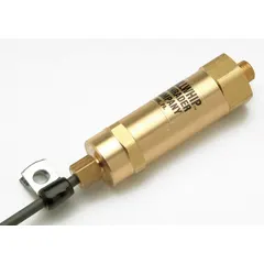 Cable-style throttle control for engine-driven compressors. Fits engines 8 hp and greater. Features NPT connection. Used to regulate engine speed in industrial compressor packages and generator sets.