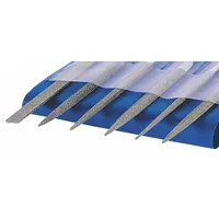 Needle File Set: Crossing/Equaling/Half Round/Round/Square/Triangular, 140 mm Lg without Tang (MPN NF4206D181)