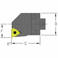 ULTRA-DEX USA Indexable Thread Cutting Unit Head (MPN 912-000-022)