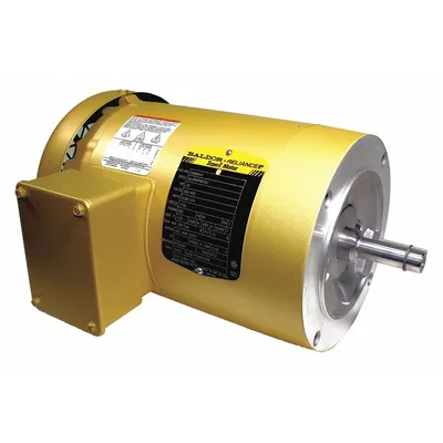 BALDOR General Purpose Motor: C-Face Mount, Totally Enclosed Fan Cooled, 3/4 hp - C-Face 3-Phase General Purpose AC Motors