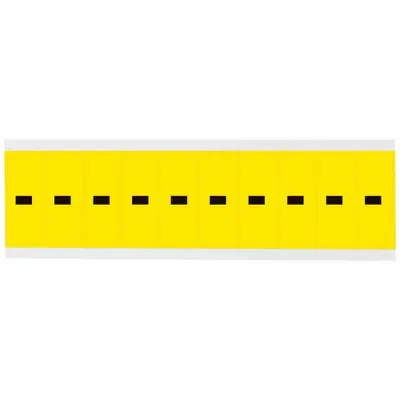 BRADY Punctuation Label: 2 in Character Ht, Indoor Only, Non-Reflective, Gothic - Repositionable Letters & Numbers