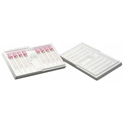 THERMOSAFE Lab Tube Mailer: Lab Tubes/Slides Holds Container, 8 Tubes, 8 Slides, 1 3/4 in Outside Ht - Lab Tube Mailers