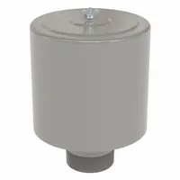 SOLBERG Filter Silencer: 3 in Inlet Size, 300 scfm, 13 in Overall Ht, 10 in Outside Dia, Paper (MPN F-234P-300)