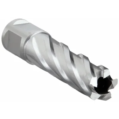 SLUGGER BY FEIN Annular Cutter: 3/4 in Cutter Dia, 2 in Max Cutting Dp, Bright - High-Speed Steel Annular Cutters for Stacked Drilling