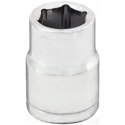 WESTWARD Socket: Metric, 3/8 in Drive Size, 11 mm Socket Size, 6-Point, Std, Chrome - 3/8" Drive Hand Sockets