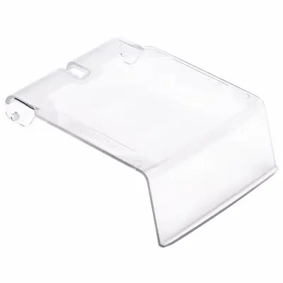 QUANTUM STORAGE SYSTEMS Lid: 4 3/4 in x 3 1/2 in, Clear - Hanging & Stacking Bin Lids