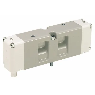 PARKER Solenoid Air Control Valve: Four-Way / Two-Position, 15407-2, Double Solenoid - Parker H Series Directional Control Valves