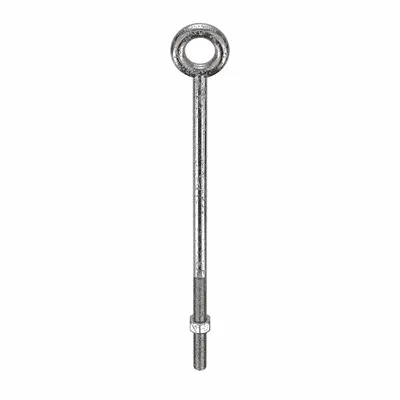 KEN FORGING Machinery Eye Bolt: Without Shoulder, 316, Stainless Steel, Plain - Machinery Eye Bolts without Shoulder