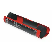 Round firestop passthrough device for cables, rated for 3-hour fire protection. Overall dimensions: 2 in height, length, and width. Designed to seal cable penetrations in fire-rated walls and floors, maintaining barrier integrity. Mounting plates not included