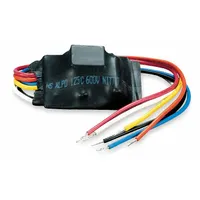 The KIDDE SM120X is a hardwired smoke alarm relay module operating at 120V AC. It activates only upon receiving a smoke signal from an interconnected smoke alarm and provides one set of Form C contacts. UL Listed, it is used to trigger auxiliary devices such as fire dampers, door closers, or HVAC shutdown systems in fire safety applications