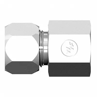 WEATHERHEAD Ermeto Flareless Compression Fitting, 3/4-16 x 3/8-18 Thread - Flareless Bite-Type Steel Compression Fittings