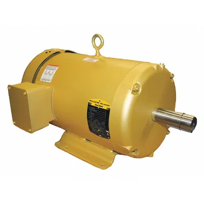 BALDOR General Purpose Motor: Rigid Base Mount, Totally Enclosed Fan Cooled, 5 hp - Rigid Base 3-Phase General Purpose AC Motors