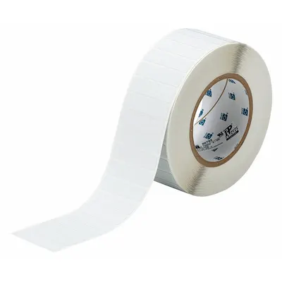 BRADY Pre-Cut Label Stock Roll: Tamper Indicating Footprint 'Void' Message, 1/2 in x 2 in - Brady VOID Footprint Tamper-Indicating Precut Label Rolls