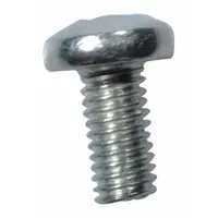M5x9 pan-head screw designed as a replacement fastener for Dayton 2LEB4 material handling equipment. Used to secure components in conveyors, hoists, and similar systems. Fits Dayton brand equipment