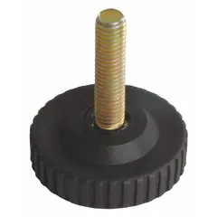 This underside foot is a replacement component for material handling equipment, providing stable support and alignment. It is compatible with manufacturer part number 54XY51. Typical applications include conveyor systems, packaging machinery, and automated production lines.