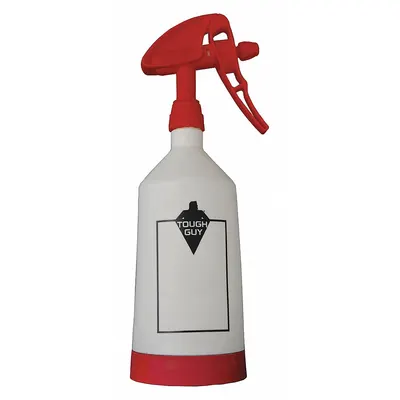 OEM Dual Spray Bottle: 1 L Container Capacity, Stream, Red/White, Red - Bottles with Dual Sprayer