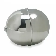 Cylindrical stainless steel float with external 3/8"-16 threaded connection. Used for fluid-level sensing in tanks and vessels where reliable level detection is required.