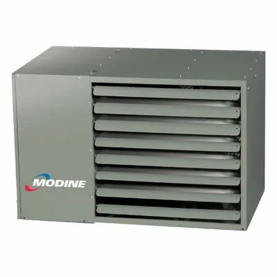 MODINE Gas Wall and Ceiling Unit Heater: 150,000 BtuH Heating Capacity Input, Propeller - Standard-Profile Suspended Gas Wall & Ceiling Unit Heaters