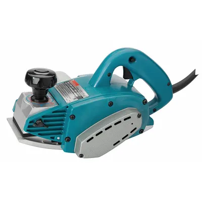 MAKITA Corded Hand Planer: Curved, 120V AC, 9.6 A, 4 3/8 in Blade Wd, 3/16 in Cutting Dp - Corded Hand Planers