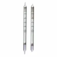 This gas detection tube is designed for use with DRAEGER Accuro pumps to measure hydrogen sulfide (H2S) concentrations in the range of 0.2 to 5 ppm. Supplied in packs of 10, it provides spot-check readings for workplace safety in industrial environments where H2S may be present