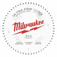 MILWAUKEE Circular Saw Blade: 7 1/4 in Blade Dia., 60 Teeth, 0.06 in Cut Wd, 5/8 in Arbor Size (MPN 48-40-0730)