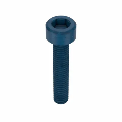 METRIC BLUE Socket Head Cap Screw: M3x0.50 Thread Size, 16 mm Lg, Std, Blue Phosphate - Metric System Standard Socket Head Cap Screws
