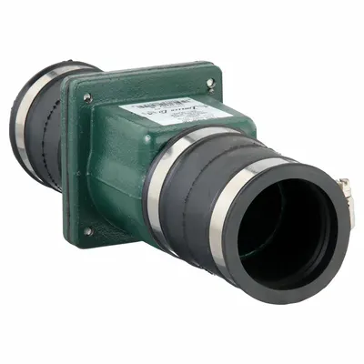 ZOELLER Check Valve: Swing, Inline Valve Body, 2 in Pipe Size, For Water Media - Cast Iron Swing Check Valves