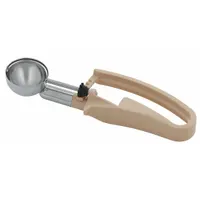 VOLLRATH Disher: 0.9 oz Capacity, Stainless Steel, NSF Certified, 1 3/4 in Bowl Dia, 47399