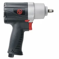 CHICAGO PNEUMATIC Air Impact Wrench: Compact, 3/8 in Drive, Pistol-Grip, Square, Std, Friction Ring (MPN CP7729)