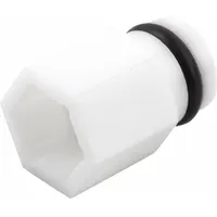 KIPP Plastic Insert: 27 mm Socket Size, PETP, For Hygienic Environment, 26.5 mm Overall Lg (MPN K1361.2416)
