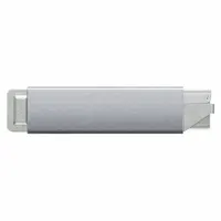 PACIFIC HANDY CUTTER, INC Box Cutter: 4 1/2 in Overall Lg, Steel Std Tip, Plain, Aluminum, 12 PK (MPN HC900)