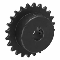TRITAN Sprocket: 35, For 3/8 in Chain Pitch, 5/8 in Bore Dia, 24 Teeth, 2.873 in Pitch Dia, Steel (MPN 35BS24H X 5/8)
