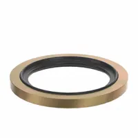 Bonded Sealing Washer: 1 1/2 in Screw Sz, Cadmium-Plated, Steel, Buna-N Seal, 1.91 in Inside Dia (MPN 9500-24)