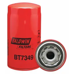 Spin-on oil filter for Dodge vehicles, with cellulose media and 1"-16 thread size. Overall height 7 1/8 in. Includes G381-A integral gasket. Interchanges with FleetGuard LF3972.