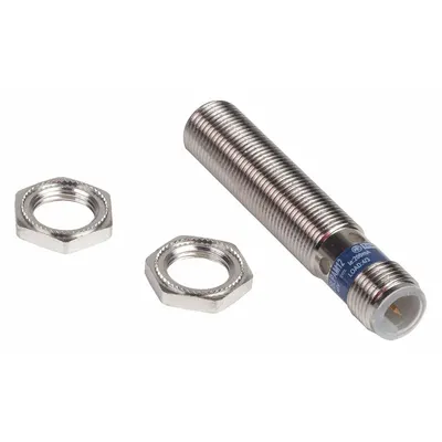 TELEMECANIQUE SENSORS Inductive Cylindrical Proximity Sensor: Built-in Connector, Shielded - Cylindrical Sensors with Built-in Connectors