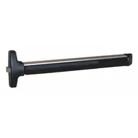 Aluminum rim-type exit device with touchbar style for doors up to 36 inches wide. ADA compliant. Provides egress for commercial and industrial doors in panic or emergency situations