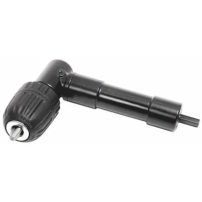 EAZYPOWER Angle Drill Attachment: 6 in Overall Lg - Right-Angle Drill Attachments