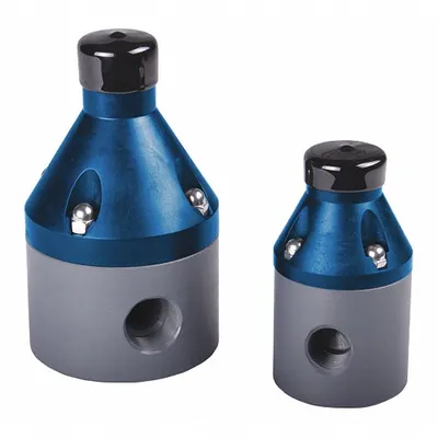 HAYWARD Pressure Reducing Control Valve: CPVC, PTFE, NPT x NPT - Corrosive & Ultra-Pure Liquids Pressure Regulators
