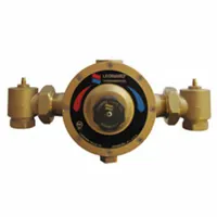 LEONARD VALVE Thermostatic Mixing Valve: 1 1/4 in Inlet Connection Size, NPT, Copper, 95°F to 135°F (MPN LV-983-LF-BDT-RF)