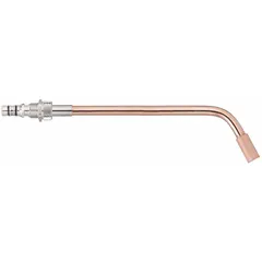 Heating nozzle for use with acetylene gas. Size 5 with Tube & Head tip design. Suitable for preheating, bending, and stress-relief applications in metal fabrication and repair.