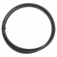 GATES Round Belt: Black, 9/16 in Dia, For 5 13/32 in Min Pulley Dia, 166 in Overall Lg, Rough, 80A (MPN 9 X 166 RE BELT)