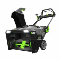EGO Cordless Walk-Behind Snow Blower: 180° Chute Turning Radius, Cordless, Manual, 13 in Clearing Dp (MPN SNT2100)