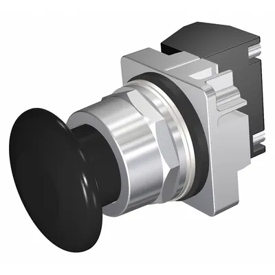 Siemens Mushroom Head Push Button: Non-Illuminated, Mushroom Head Profile, Non-Metallic - Mushroom-Head Push Buttons