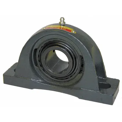 SEALMASTER Pillow Block Bearing: 2 1/8 in Bore, Cast Iron, Set Screws - General Purpose Pillow Block Ball Bearings