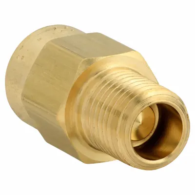 OEM Piston Spring Check Valve: Piston - Brass Inline Piston Check Valves
