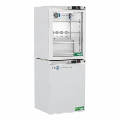 AMERICAN BIOTECH SUPPLY Laboratory Refrigerator and Freezer: 5.2 cu ft Refrigerator Capacity - General Purpose Lab Refrigerator-Freezers