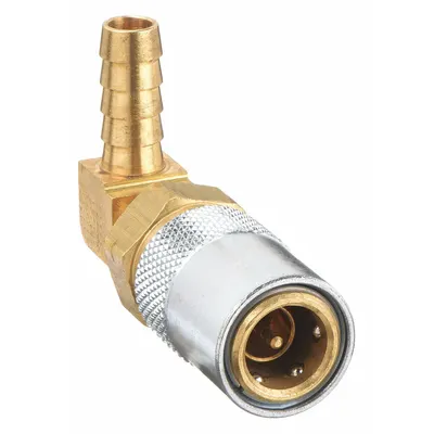 PARKER Hydraulic Quick Connect Hose Coupling: 3/8 in Coupling Size, Brass - Moldmate Series Hydraulic Quick-Connect Coupling Bodies